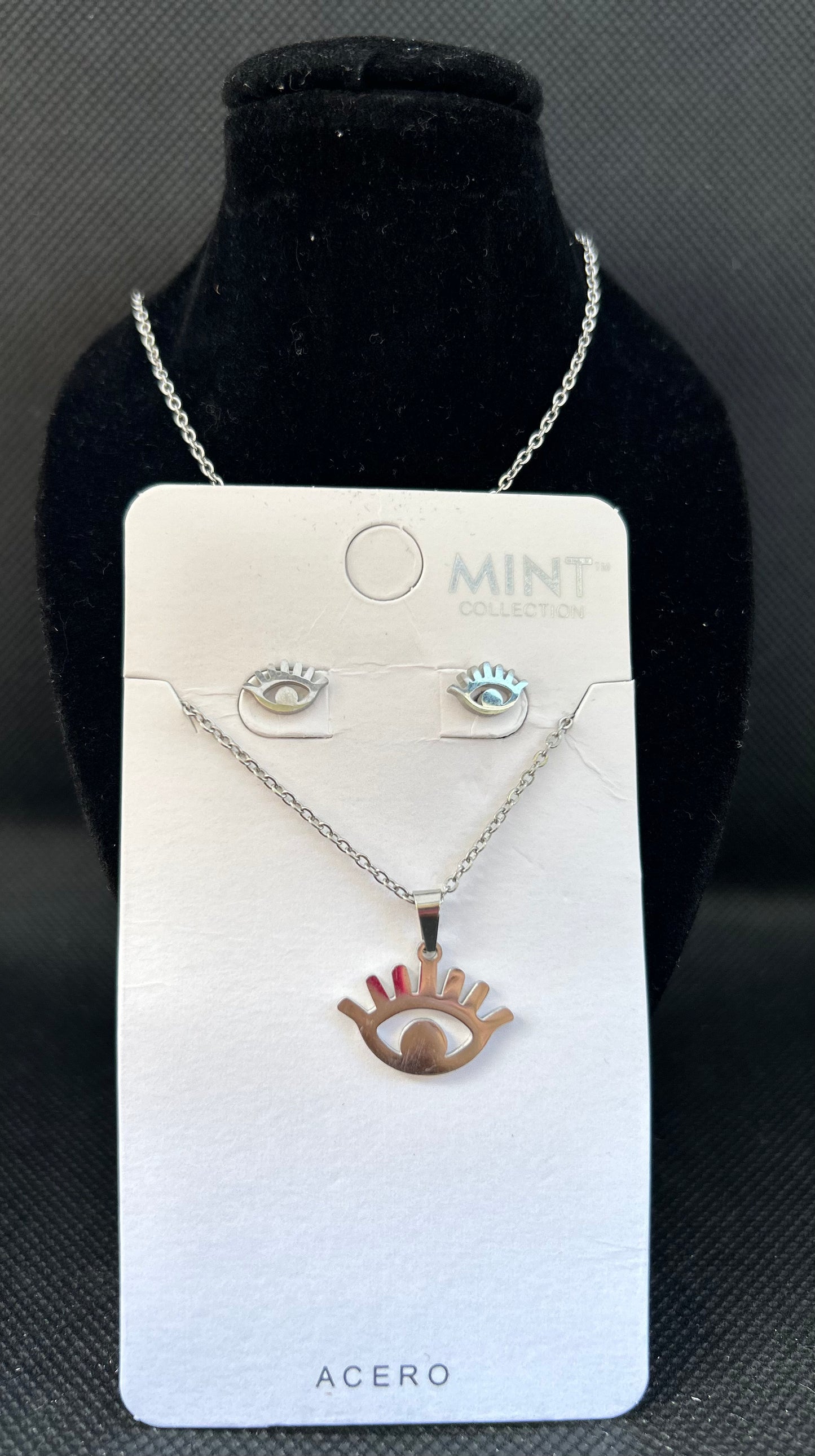 Mini Evil Eye Pendant Necklace