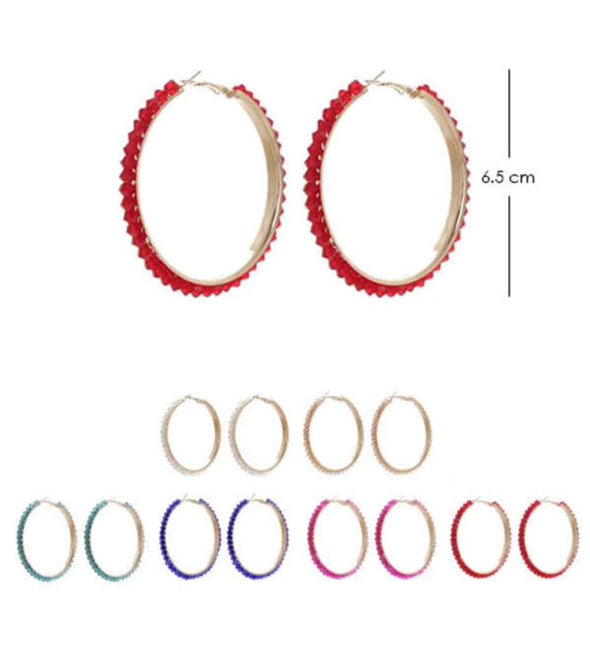 Colored Hoops