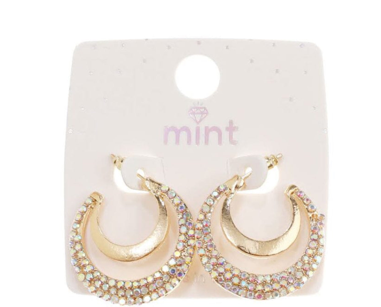 Rhinestones Earrings